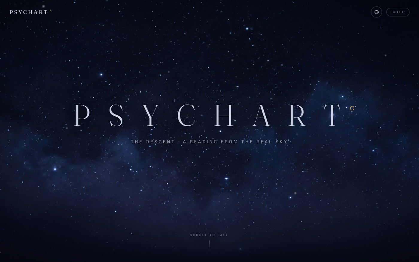Psychart — homepage